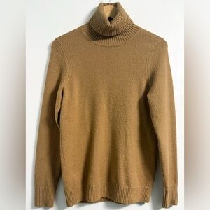 GAP Camel Turtleneck Sweater L | Neutral Knit Pullover
